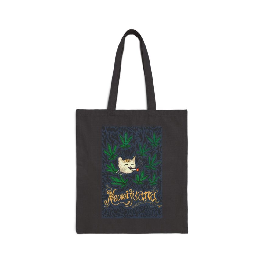 Meowijuana Tote Bag