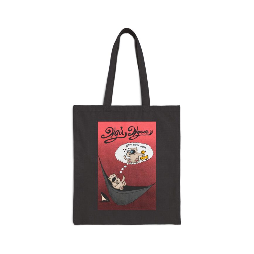 Ngu Ngon - Hungry Cat Tote Bag