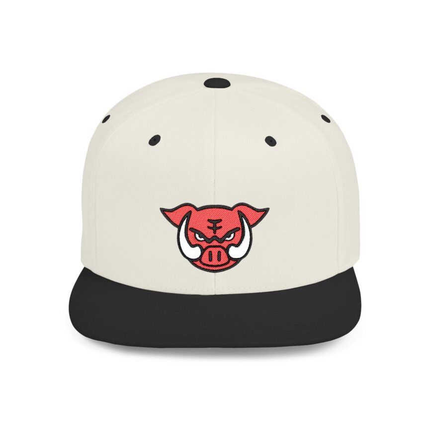 Wild Boar Embroidery Cap