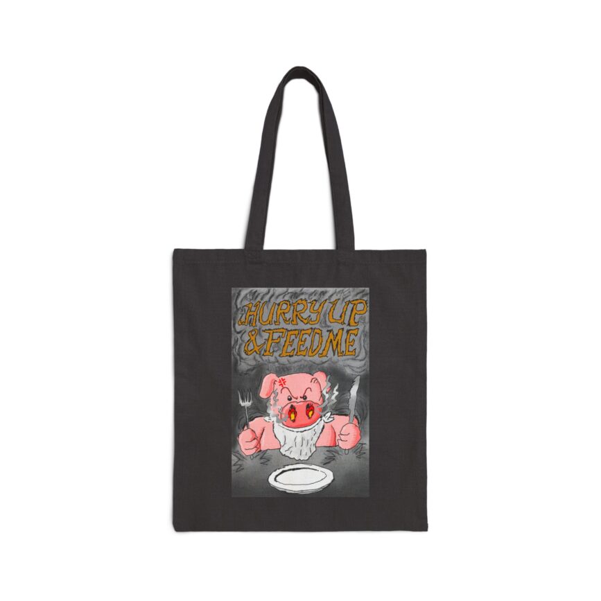 Hungry Pig Tote Bag