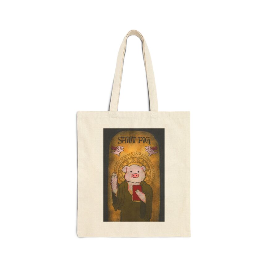Saint Pig Tote Bag