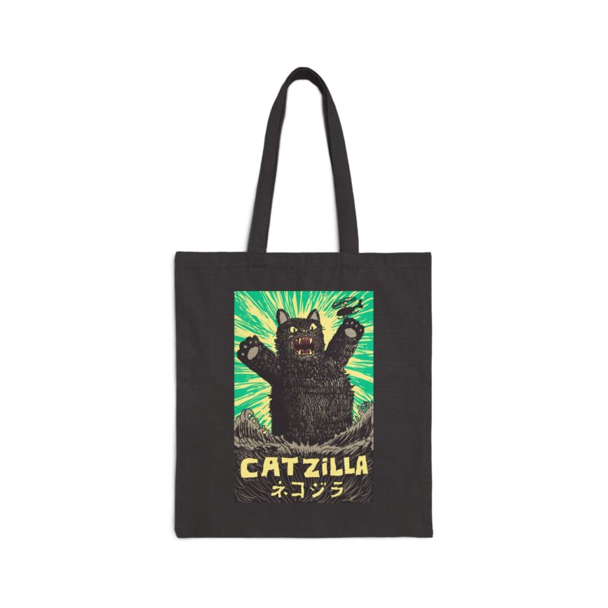 Catzilla Tote Bag