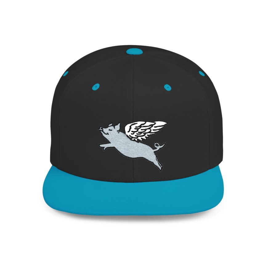 Flying Pig Snapback Hat