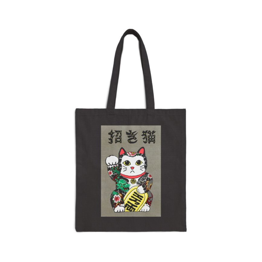 Yakuza Maneki Neko Tote Bag