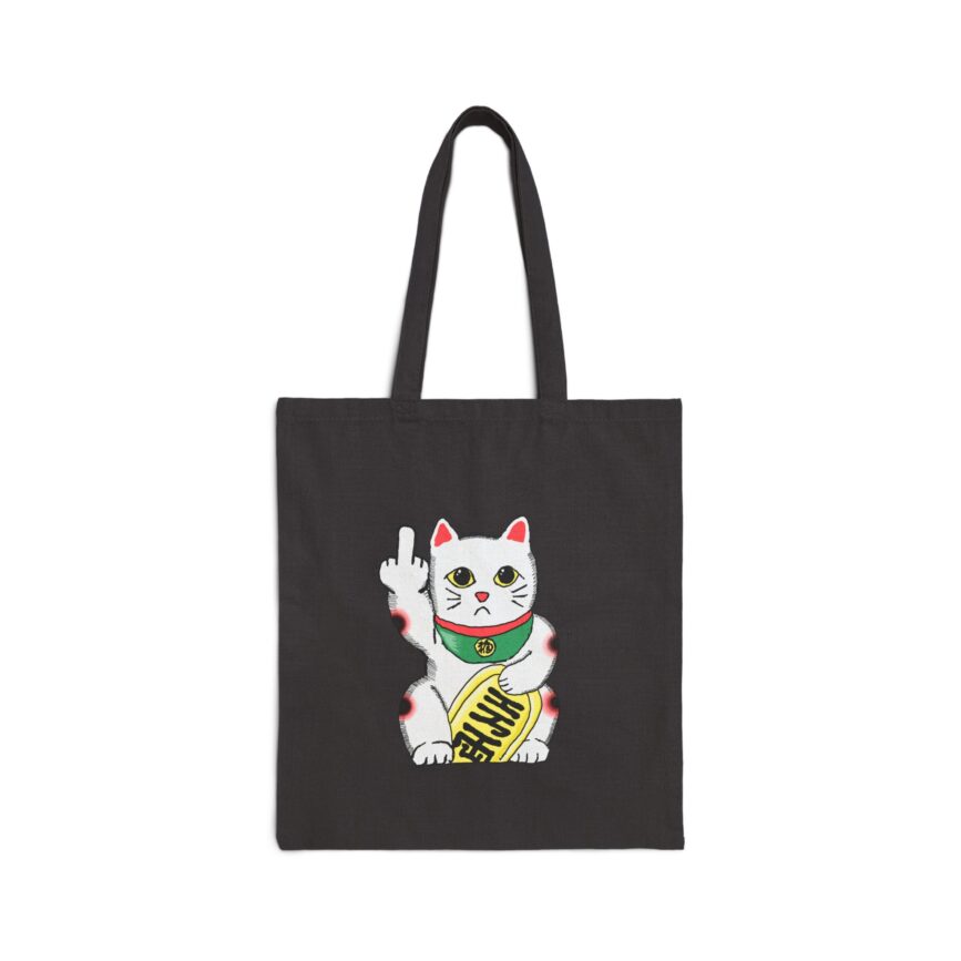 Maneki Neko FU Tote Bag
