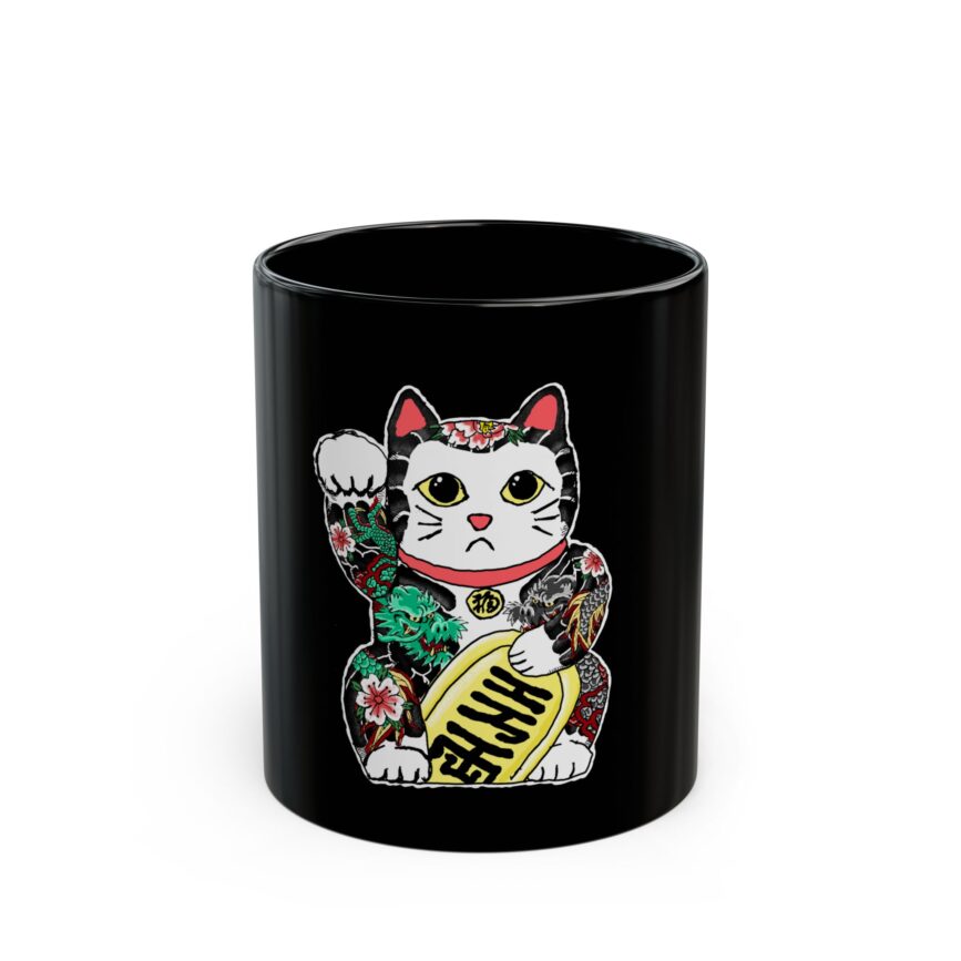 Yakuza Maneki Neko Mug #2