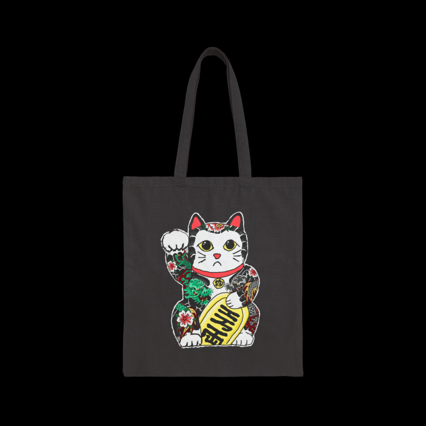 Yakuza Maneki Neko Tote Bag #2