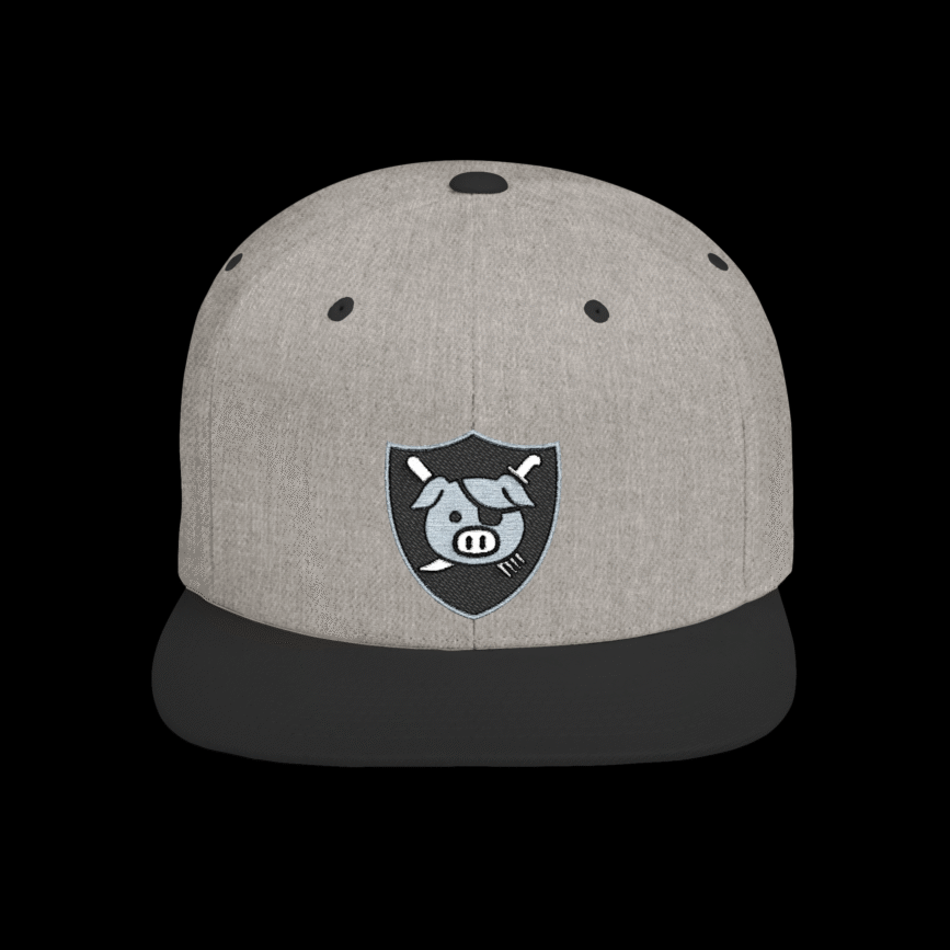 Pig Embroidery Hat