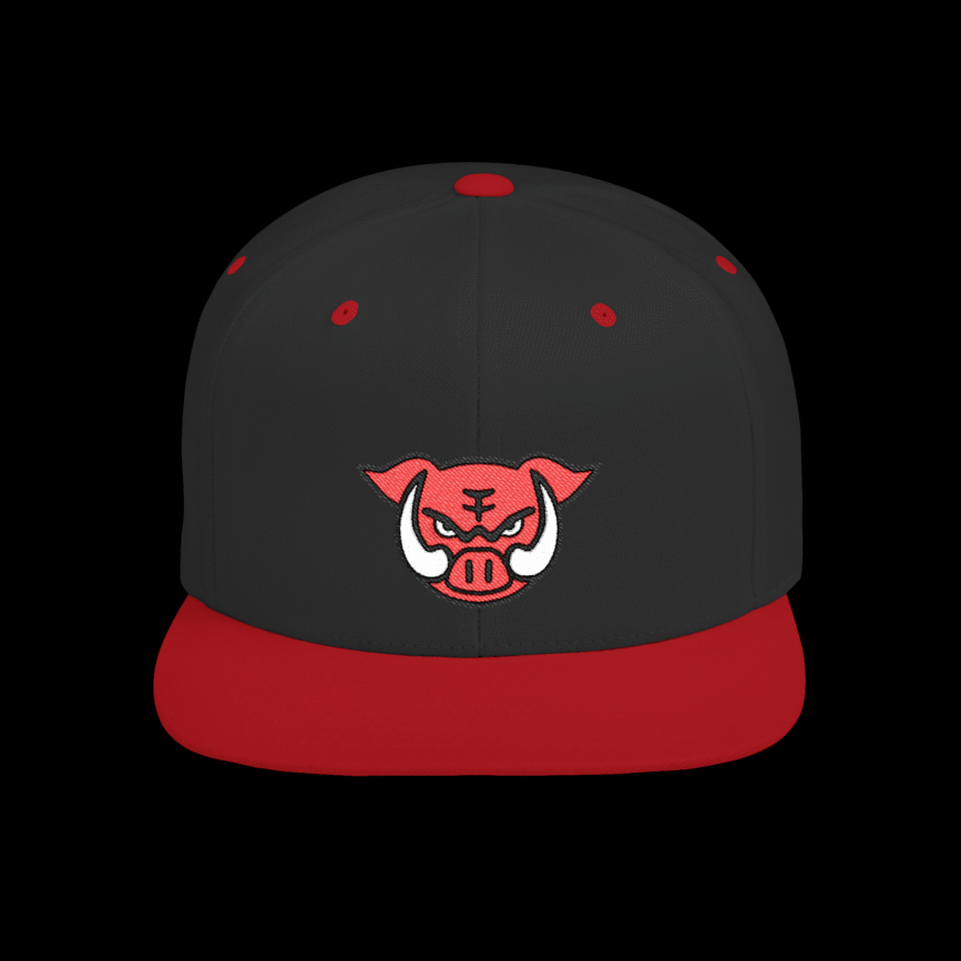 Wild Boar Embroidery Cap