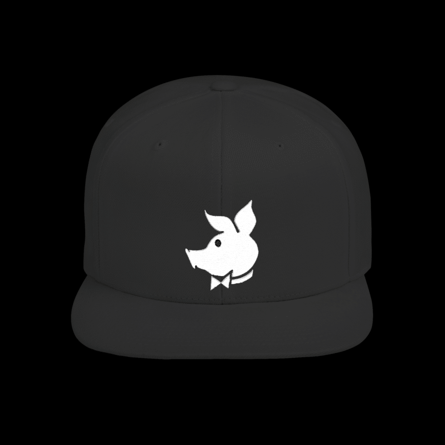 Pig Snapback Hat