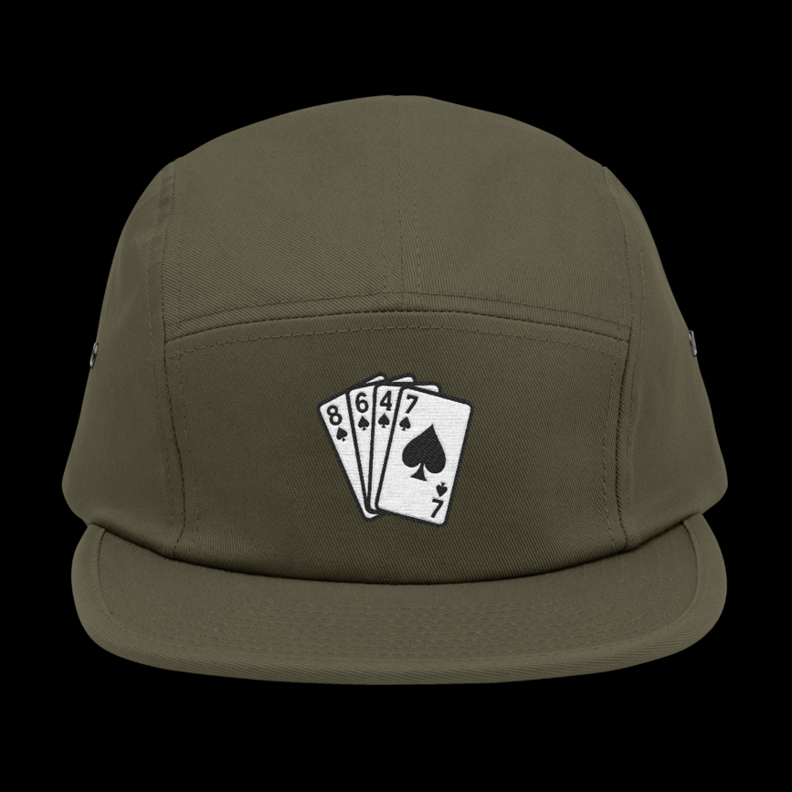 8647 Cards 5 Panel Hat