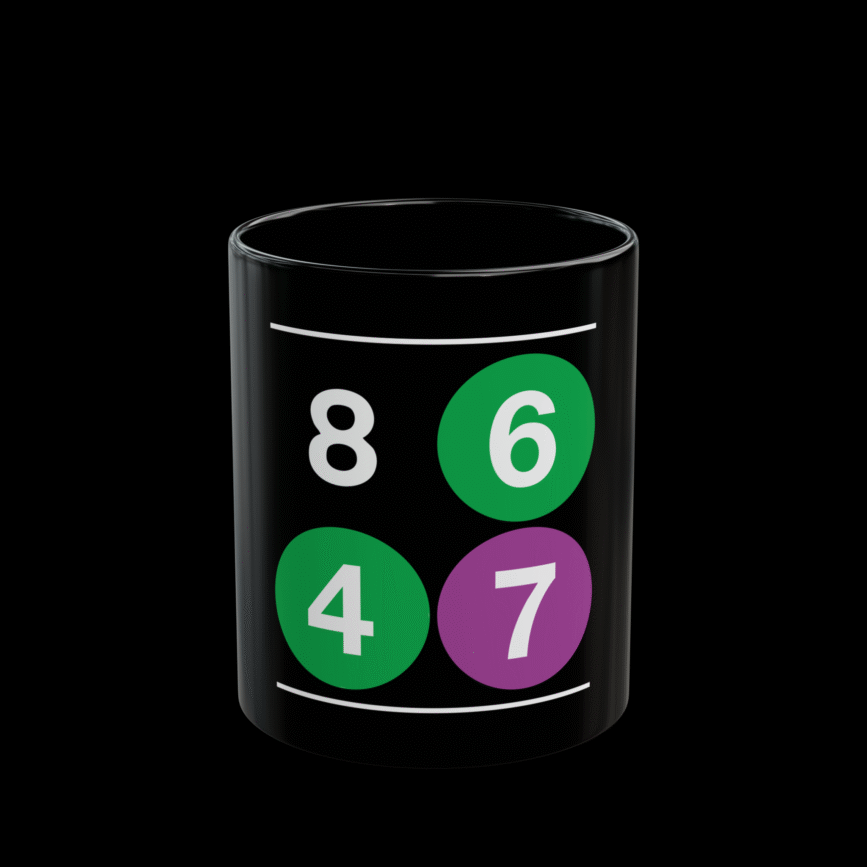 8647 NYC Subway Mug
