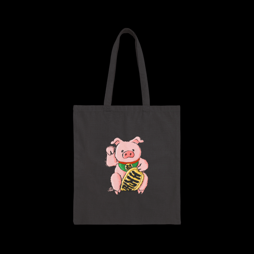 Maneki Buta Tote