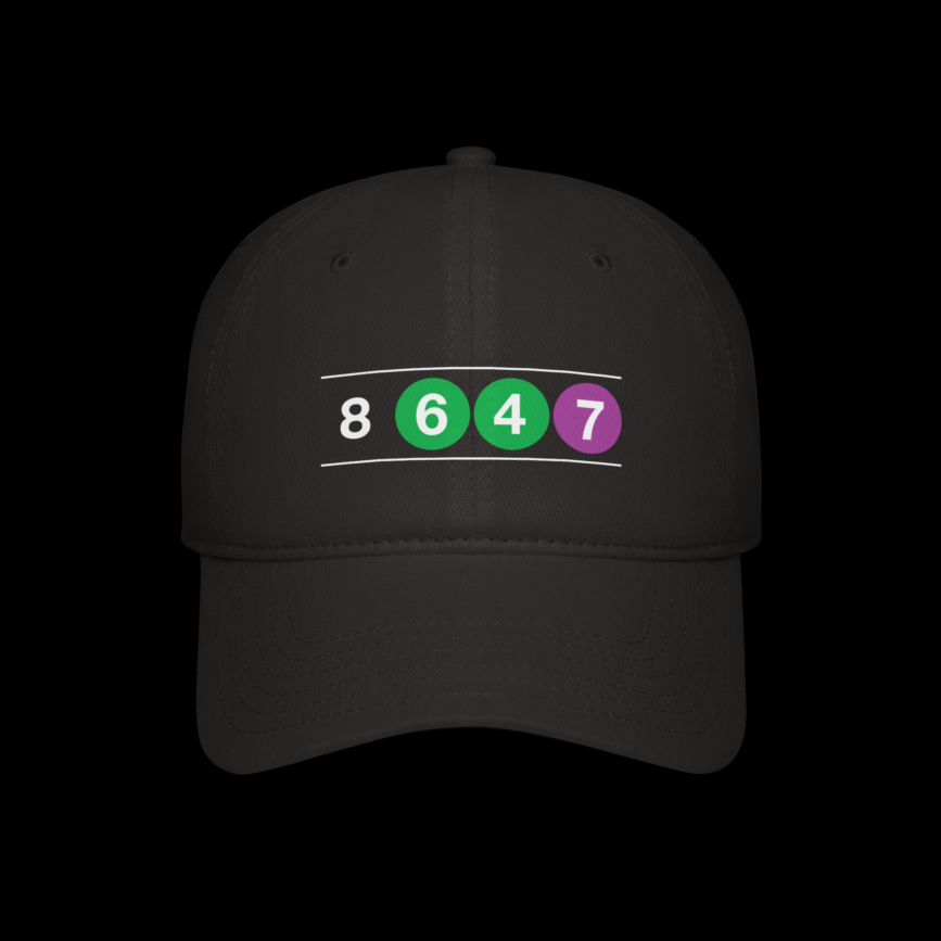8647 NYC Subway Hat