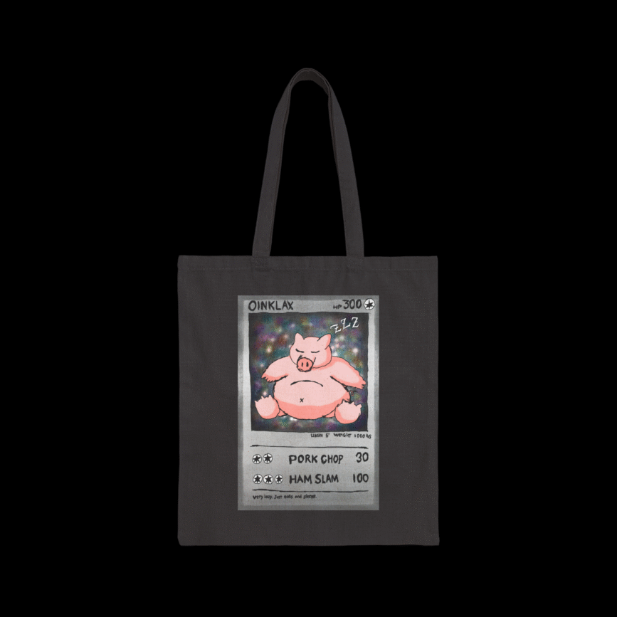 Oinklax Tote Bag