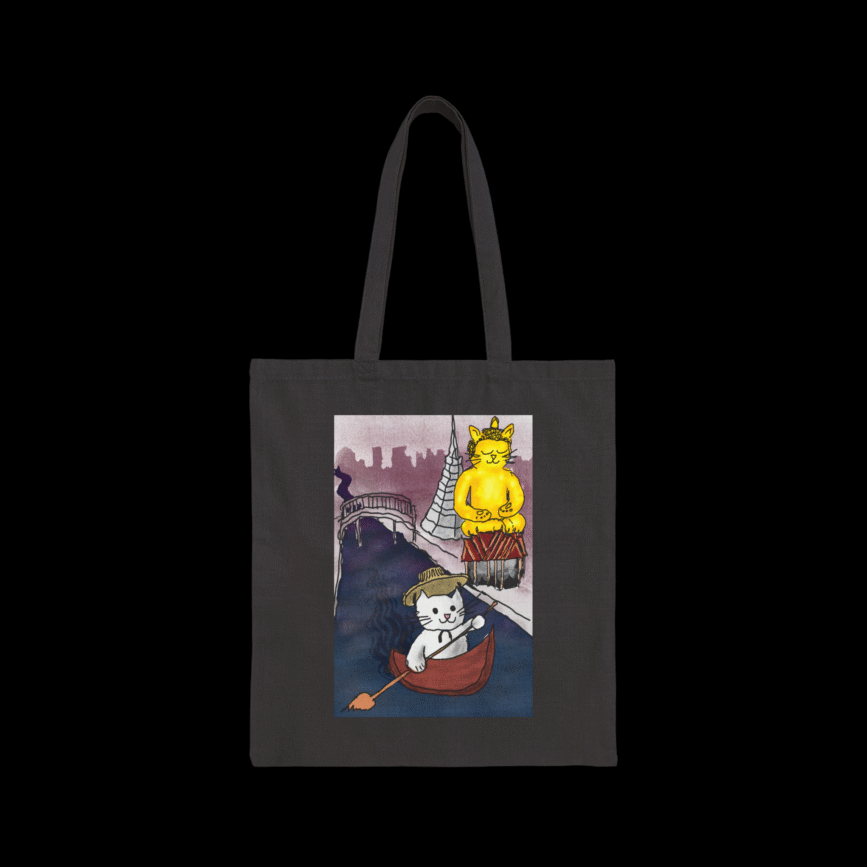 Bangkok Thailand Cat Tote Bag