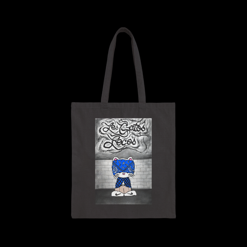 Los Gatos Locos Tote Bag