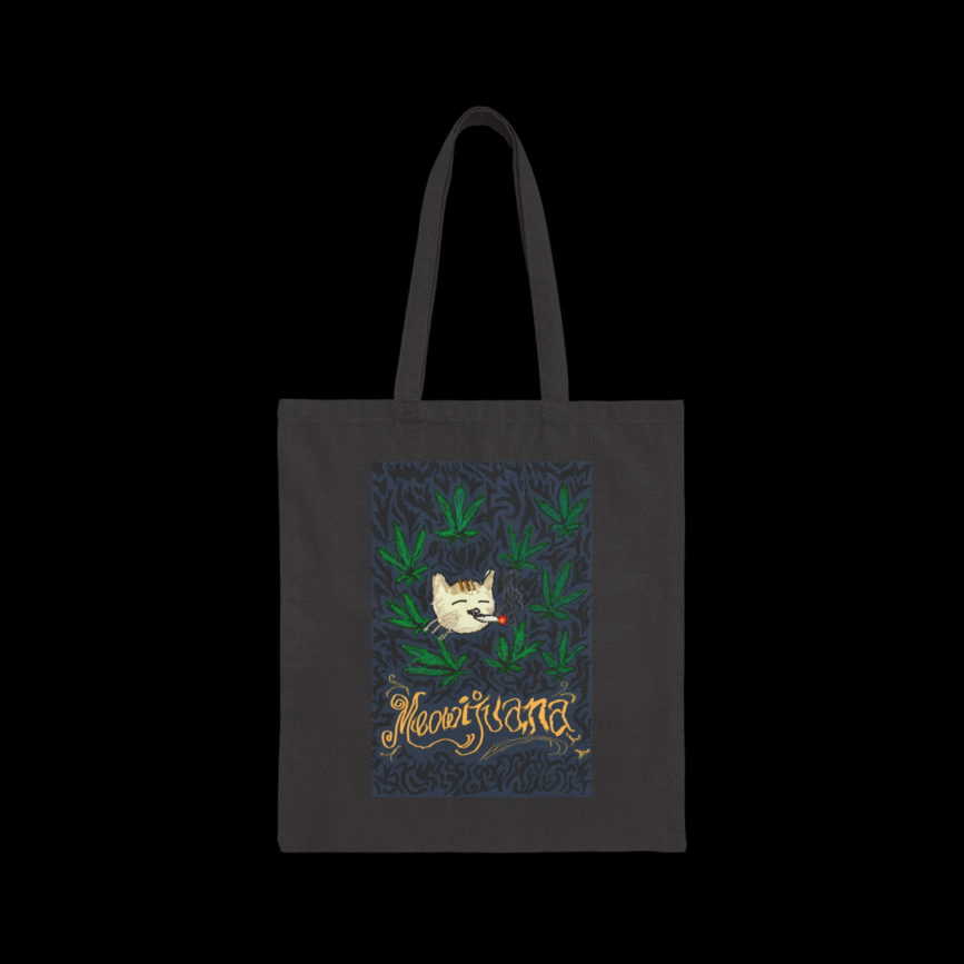Meowijuana Tote Bag