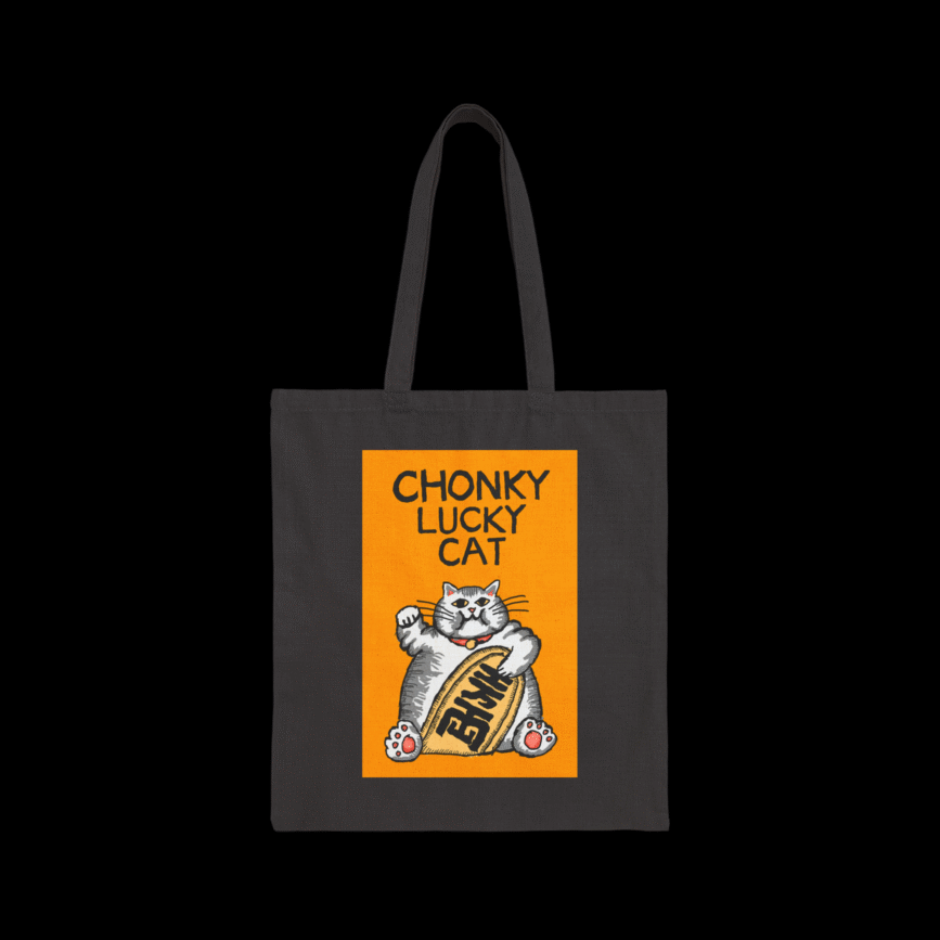 Chonky Maneki Neko Tote