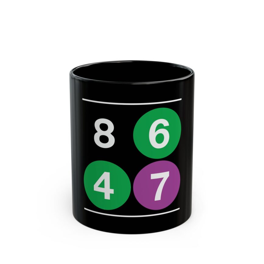8647 NYC Subway Mug