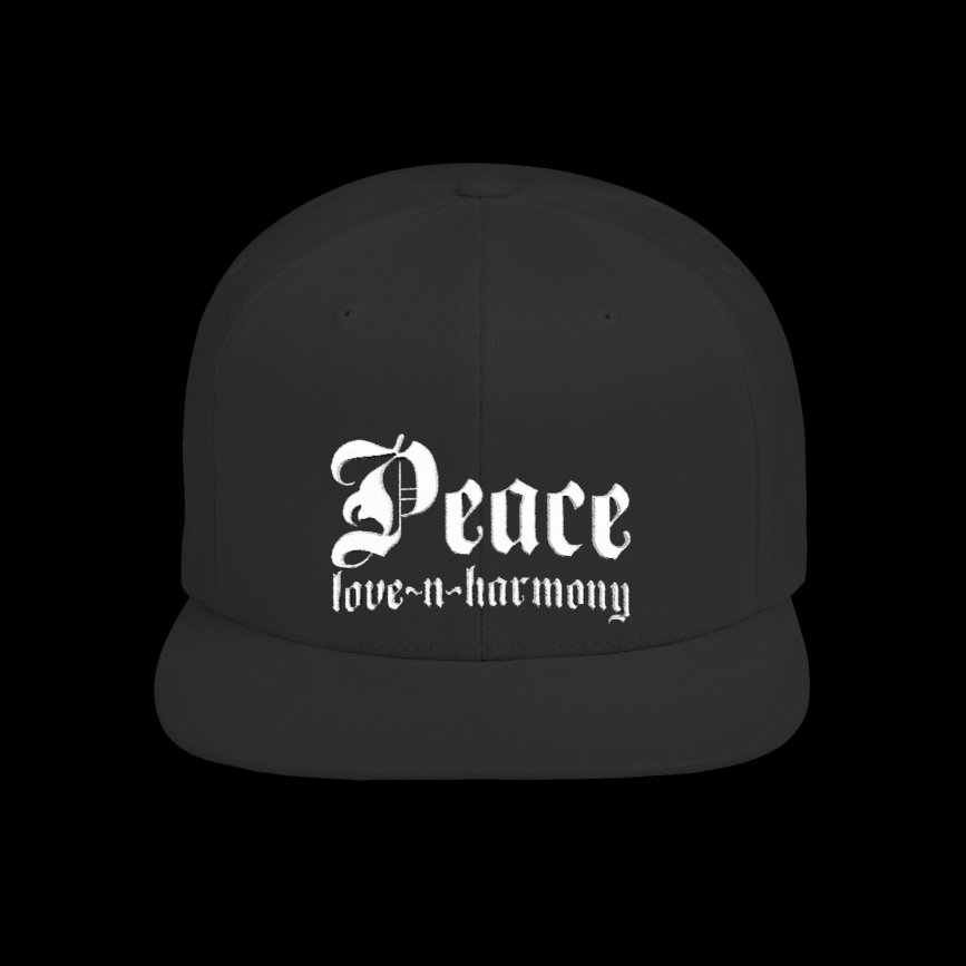 Peace Love & Harmony Hat
