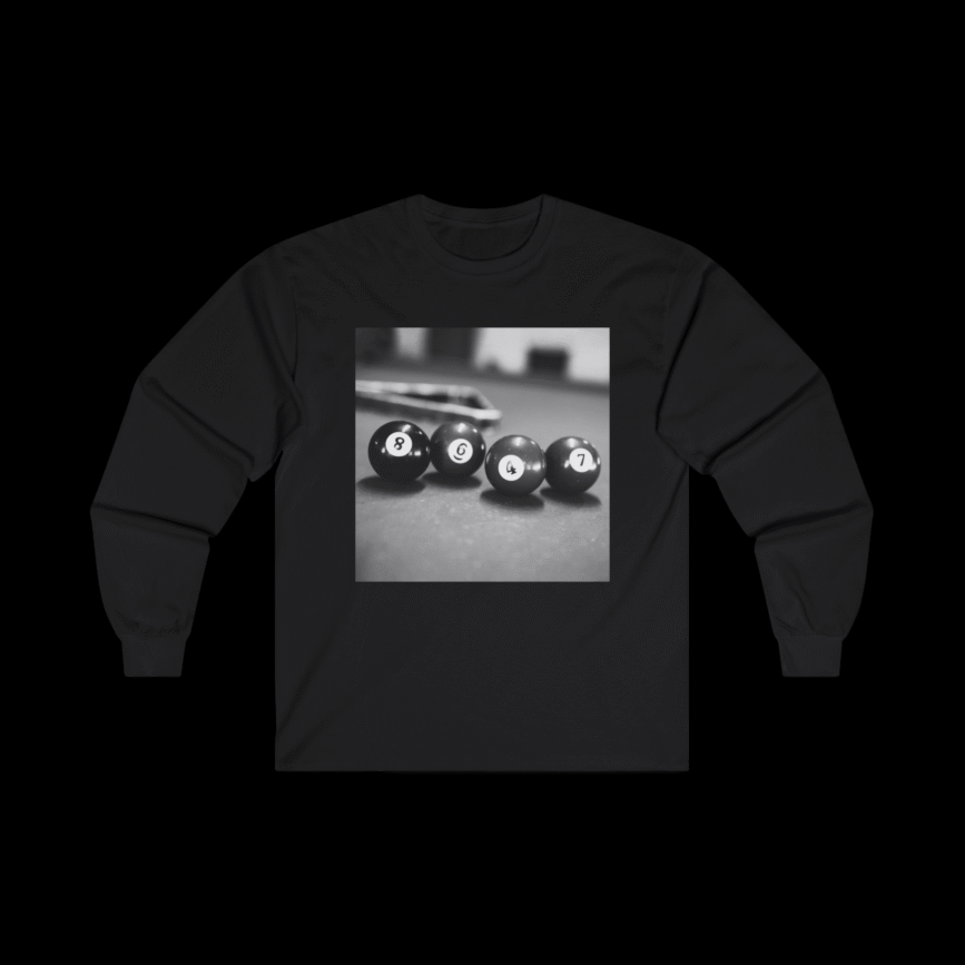 8647 Billiards Long Sleeve T Shirt