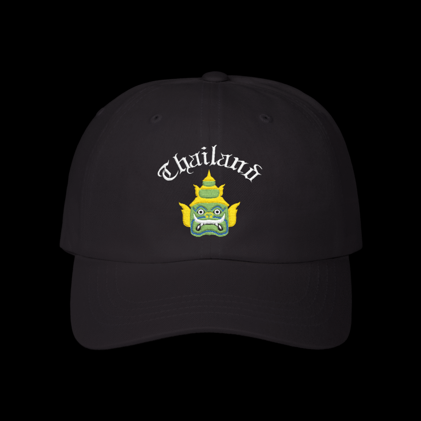 Thai Yaksha Embroidered Dad Hat