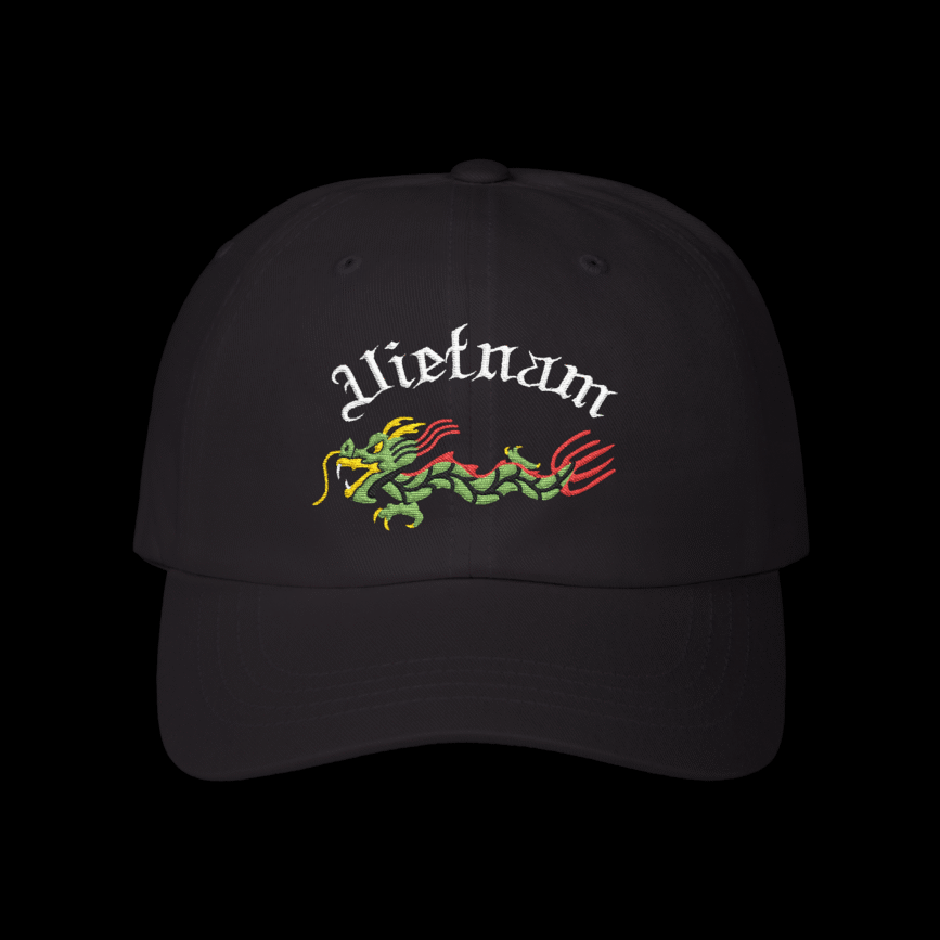 Vietnam / Dragon Embroidered Dad Hat