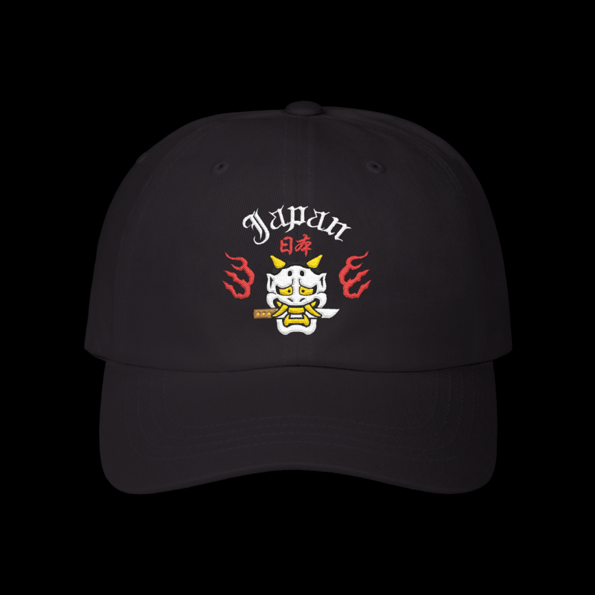 Japan Hannya/Oni Embroidered Dad Hat