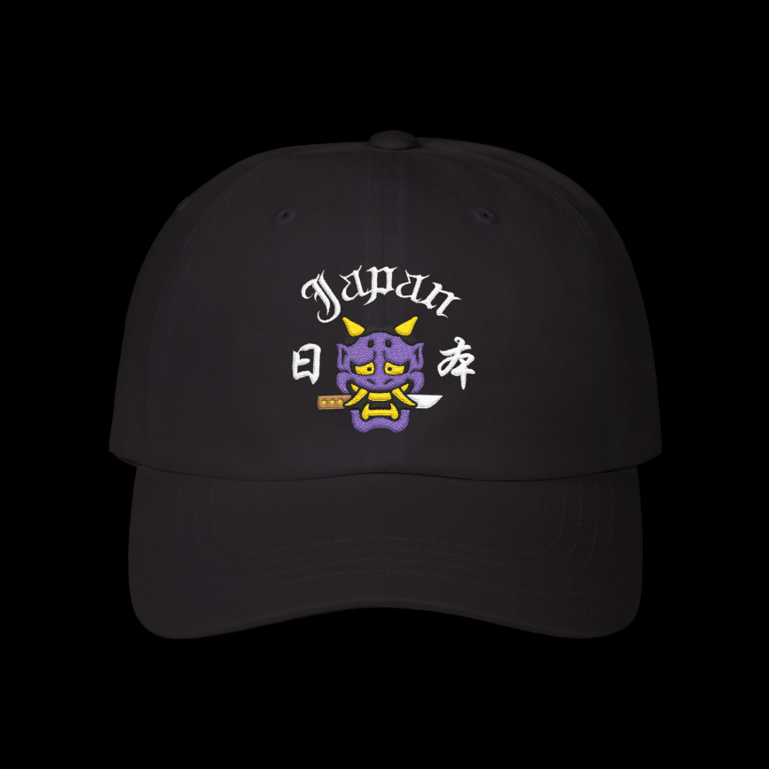Japan Hannya/Oni Embroidered Dad Hat